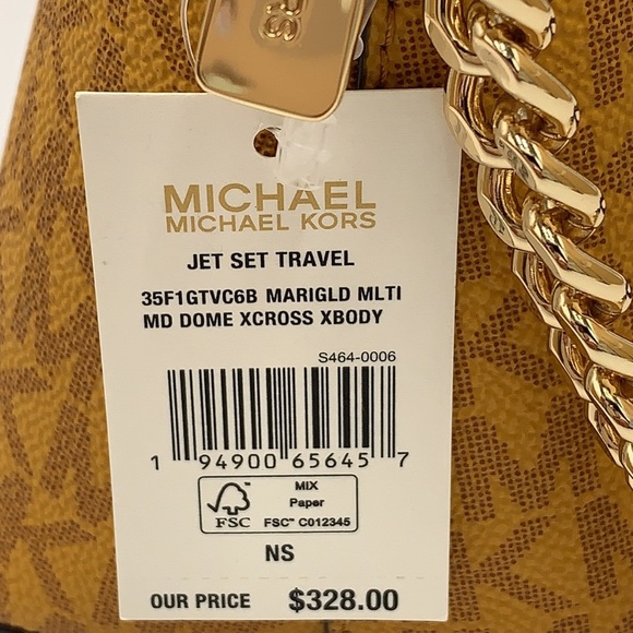 Michael Kors Medium Dome Xcross Xbody Bag
Color: Marigold Multi - Picture 15 of 15
